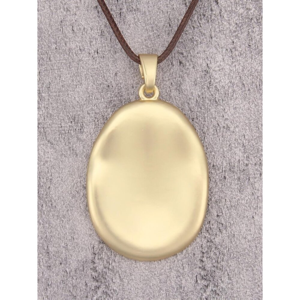 Versatile Long Boho Necklace With Adjustable Cord… - image 8